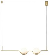 Lustra LED suspendata design modern LE VITA LED Gold 29691
