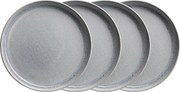 Mäser Set de farfurii de desert 4 bucăți AQUATA – 21 cm, gri