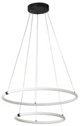 Pendul, Lustra suspendata cu 2 inele, design modern LED, Revolve