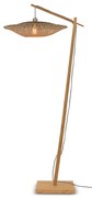 Lampadar din bambus KALIMANTAN orizontal S natur, 60cm