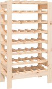 vidaXL Suport de vinuri, 61,5x30x107,5 cm, lemn masiv de pin