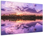 Tablou cu cerul violet (90x60 cm)