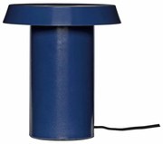 Lampă de masă din metal albastru Keen - Hübsch