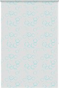 vidaXL Roletă perdea de duș 140x240 cm Model bule