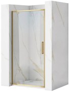 Usa pentru dus Rapid Swing auriu periat 100