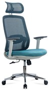 Scaun ergonomic OFF 403 bleu, brațe 3D și suport lombar reglabil