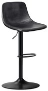 Scaun de bar 2HOME, living, bucatarie, comercial Bistro 6, Negru