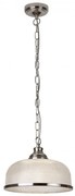 Pendul design clasic Bistro II argintiu satin 1682SS SRT