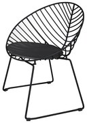 Set 2 fotolii de grădină Bonami Selection Coco, negru