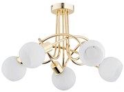 Lustră aplicată ERYKA 5xE14/10W/230V auriu