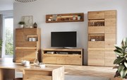 Set stejar masiv Living Dominic 4 Piese