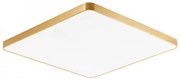 Plafoniera LED moderna SIERRA auriu, 80x80cm