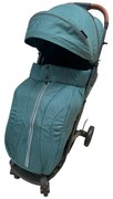 Carucior sport compact cu spatar reglabil, functie de pliere tip troller si husa de picioare. 6-36 luni, Verde - CPC-61-verde