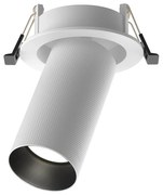 Mini Spot incastrabil rotativ retractabil Artisan alb