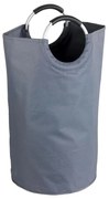 WENKO 3440803100 - Coș pentru rufe JUMBO 38x72 cm antracit/argintiu/negru
