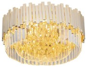 Plafonieră MAXLIGHT C0165 TREND 8xE14/40W/230V d. 45 cm auriu