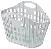 Coș de rufe pliabil Addis Flat Folding Laundry Basket, gri - verde