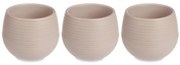 Ghivece de flori cu auto-udare, plastic, 3 buc, Ø 10 cm