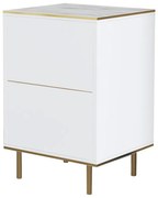 Măsuță de noptieră Imaj Marble White