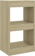 vidaXL Bibliotecă/Separator cameră, stejar sonoma, 40x30x72 cm