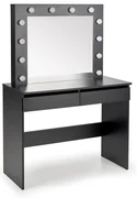 Masuta de toaleta Hollywood, neagra