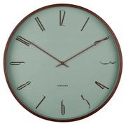 Karlsson 6014GR ceas de perete design verde,diametru  40 cm