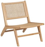 Fotoliu în culoare naturală țesut – Ixia