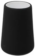 Pahar baie Tumbler Khol, negru, ceramica, 8.3 x H 11.8 cm