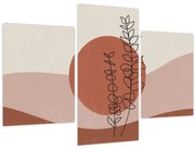 Tablou - Boho frunze N⁰1 (90x60 cm)