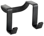 Cârlig dublu suspendat Metaltex Galileo Lava, negru