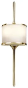 Aplică LED pentru baie Kichler KL-MONA-S-PB MONA 2xG9/3W/230V IP44 auriu