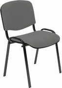 Scaun ISO, gri/negru, stofa, 53x55x82 cm