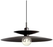 Redo 01-3051 - Pendul pe cablu GUNNAR, 1xE27/42W/230V, Ø 50 cm, negru