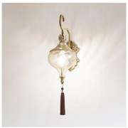 Lampă de perete Ideal Lux HAREM 1xE27/42W/230V alamă