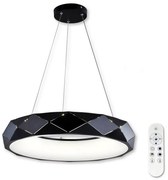 Lustră LED pe cablu dimabilă LED/45W/230V neagră Top Light + telecomandă