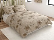 Lenjerie de pat din crep PAMPELINO BLEND maro deschis Dimensiune lenjerie de pat: 70 x 90 cm | 140 x 200 cm