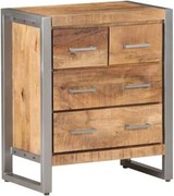 vidaXL Dulap, 60x35x70 cm, lemn de mango nefinisat