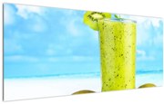 Tablou - smoothie kiwi (120x50 cm), în 40 de alte dimensiuni noi