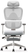 Scaun ergonomic MUSSO E600SE ADAPTIVE, șezut translatabil, cotiere 3D, suport lombar adaptiv, suport picioare, mecanism multifunctional inclinare/blocare, pivotant, Mesh, Gri