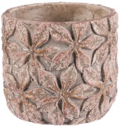 Mască de ghiveci din beton Flower M, 15 x 13 cm, diam. 15 cm