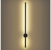 Brilagi - Aplică de exterior AURA LED/12W/230V 3000K IP54 negru