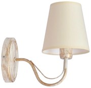 Lampă de perete MALBO 1xE27/60W/230V bej