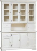 Vitrina, L156 50 H200 cm, 4 usi si sertare