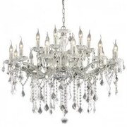 Candelabru clasic cristal 18 becuri E14 FLORIAN 075150 IDEAL LUX