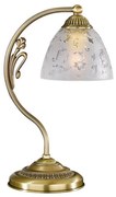 Veioza/Lampa de masa din alama design italian H-34cm 6252