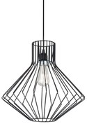 Pendul modern design minimalist Ampolla-4 SP1 39,5cm NERO