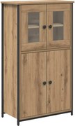 vidaXL Bufet Stejar Artizanal 62 x 32 x 106,5 cm Lemn compozit