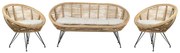 Set mobilier de grădină Marza (naturálna). 1081219