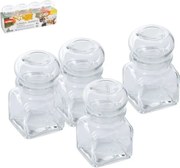 Orion Borcan din sticlă pentru mirodenii 120 ml 4 bucăţi
