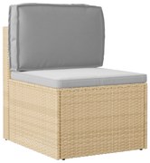 vidaXL Pernă pentru spătar din paleți cu pernă Gri 60 x 40 x 12 cm